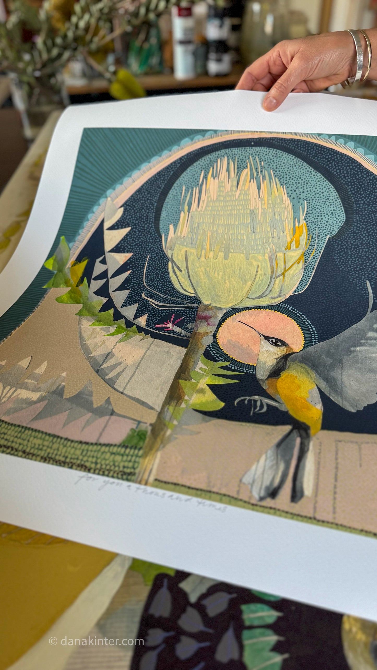 For You a Thousand Times Over, Eastern Spinebill and Banksia - Edition Print