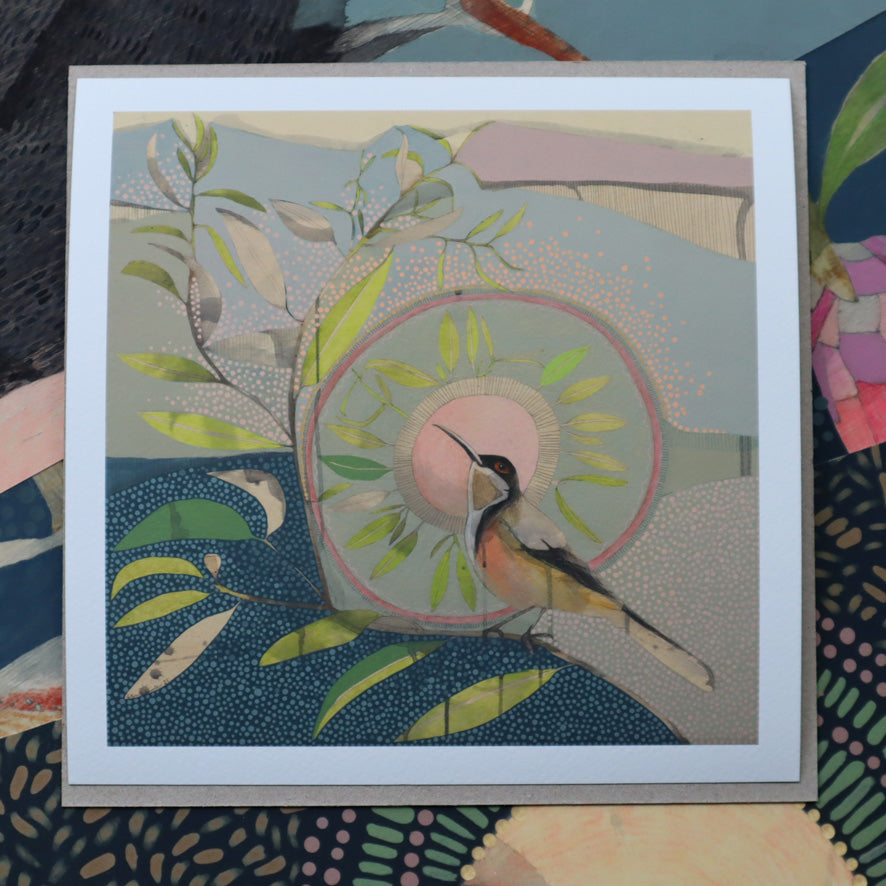 mini | the song that kissed the garden | print
