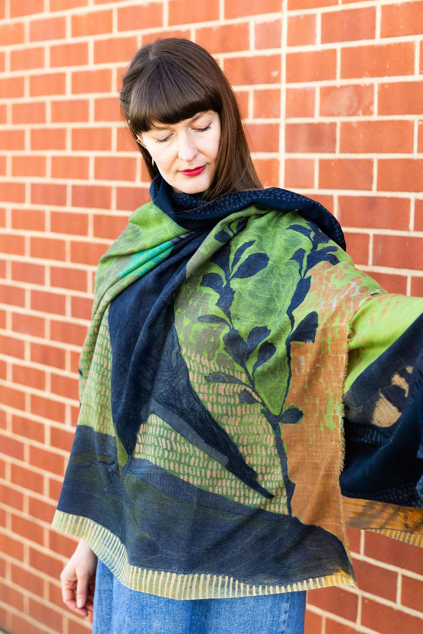 By Your Side 🐦 Cashmere Wool Scarf