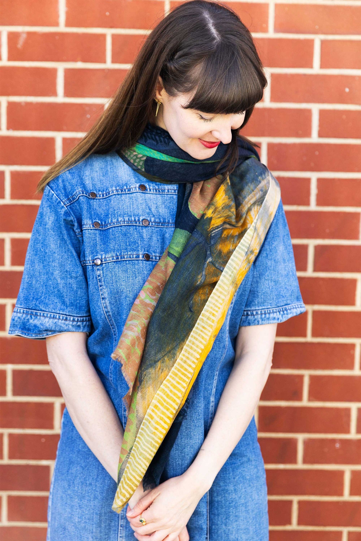 By Your Side 🐦 Cashmere Wool Scarf