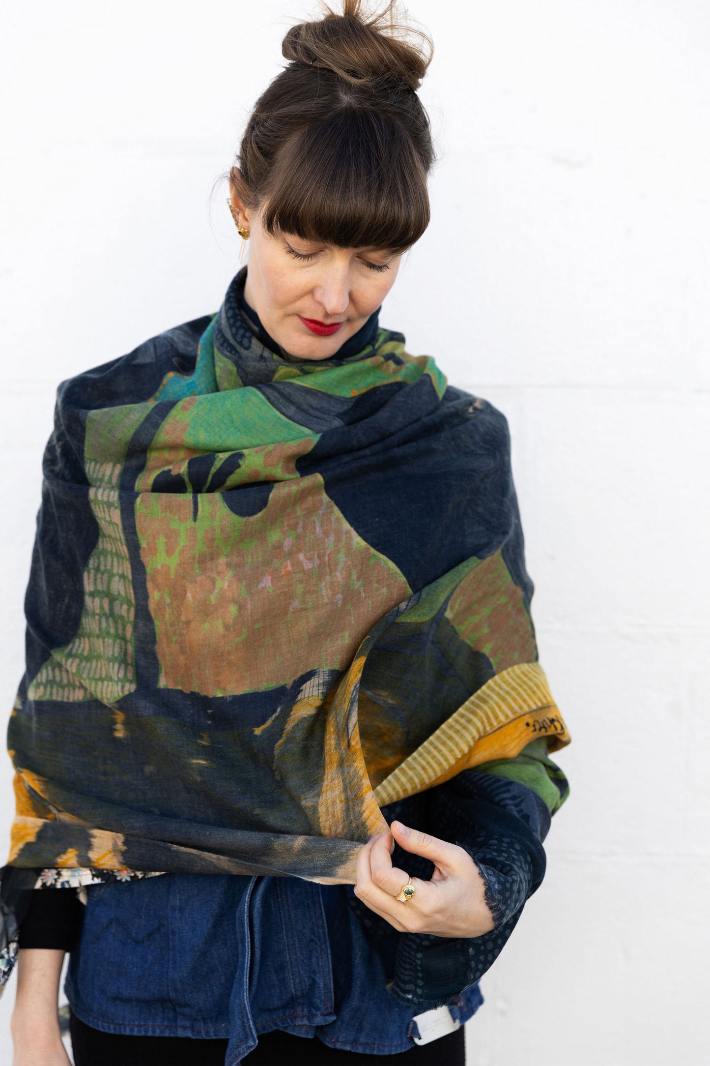 By Your Side 🐦 Cashmere Wool Scarf
