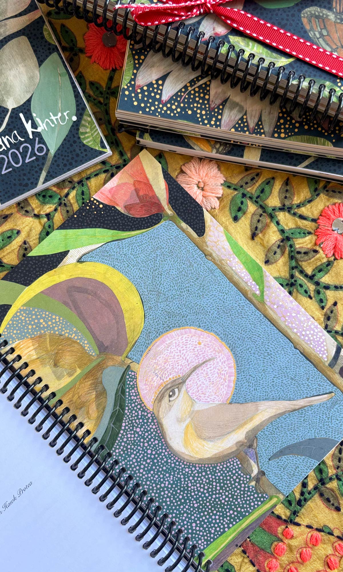 King Protea and Monarch Butterfly 2026 Planner