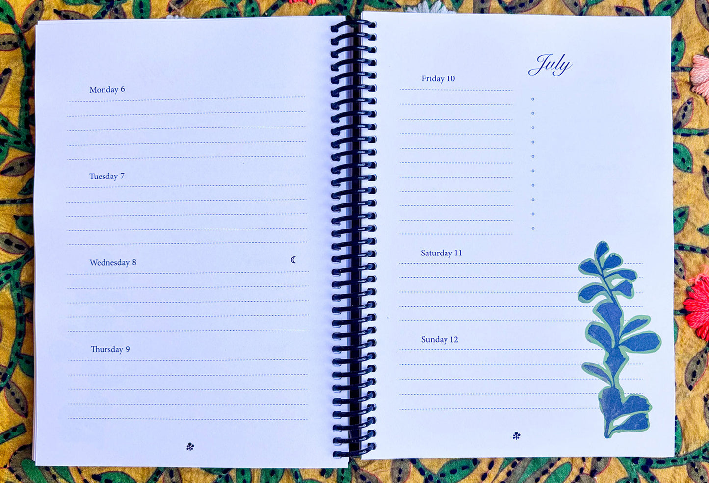 King Protea and Monarch Butterfly 2026 Planner