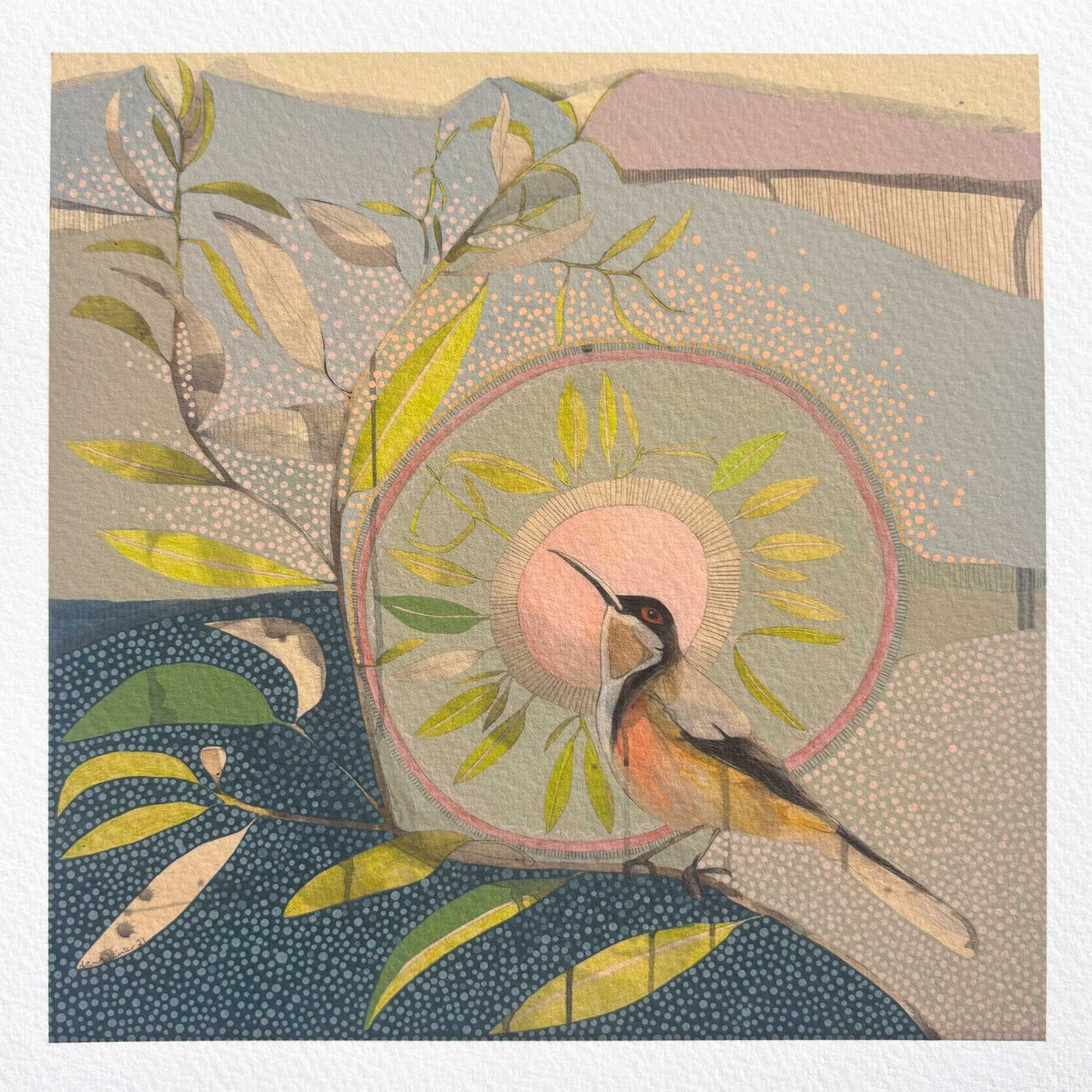 The Song that Kissed the Garden - mini print