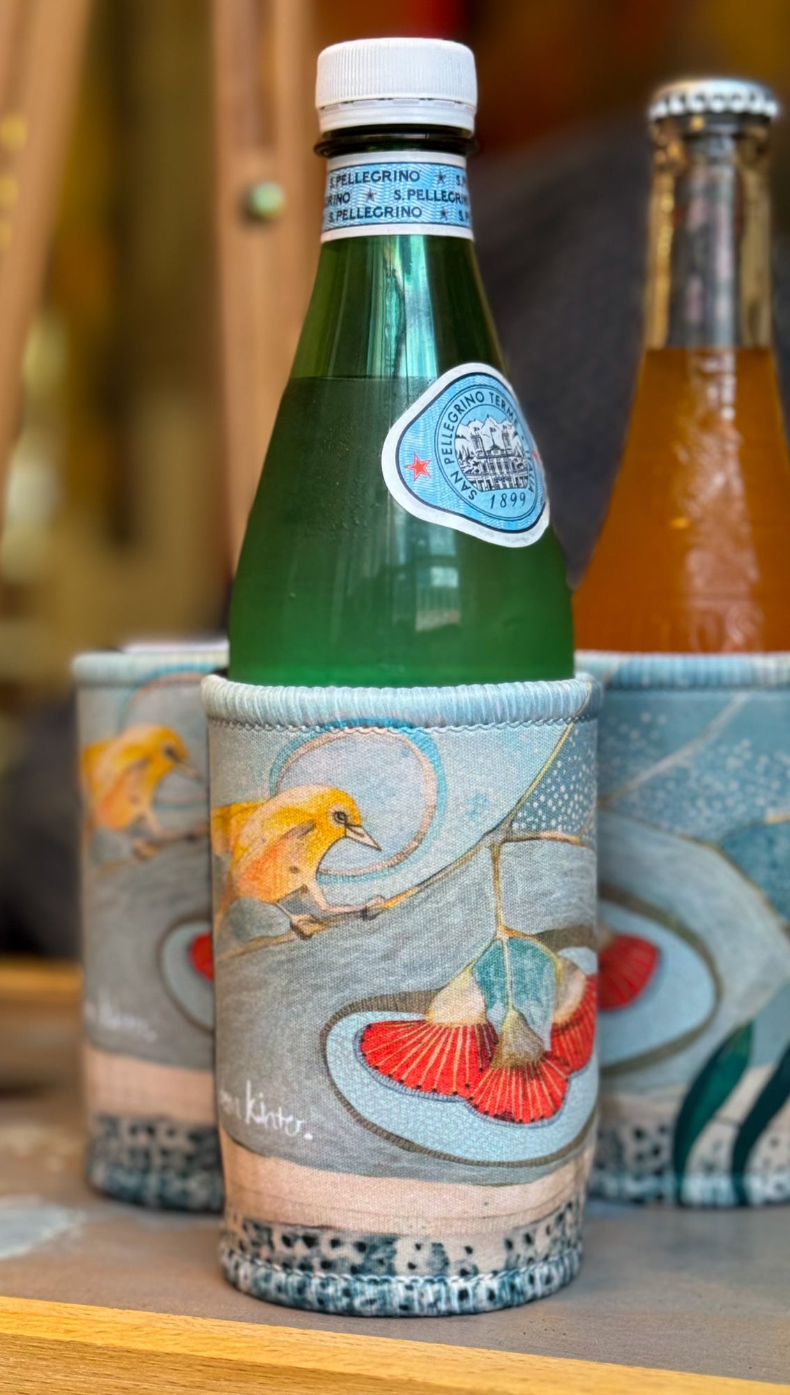 Can-Cooler Stubby Holder | Silvereyes and Eucalyptus