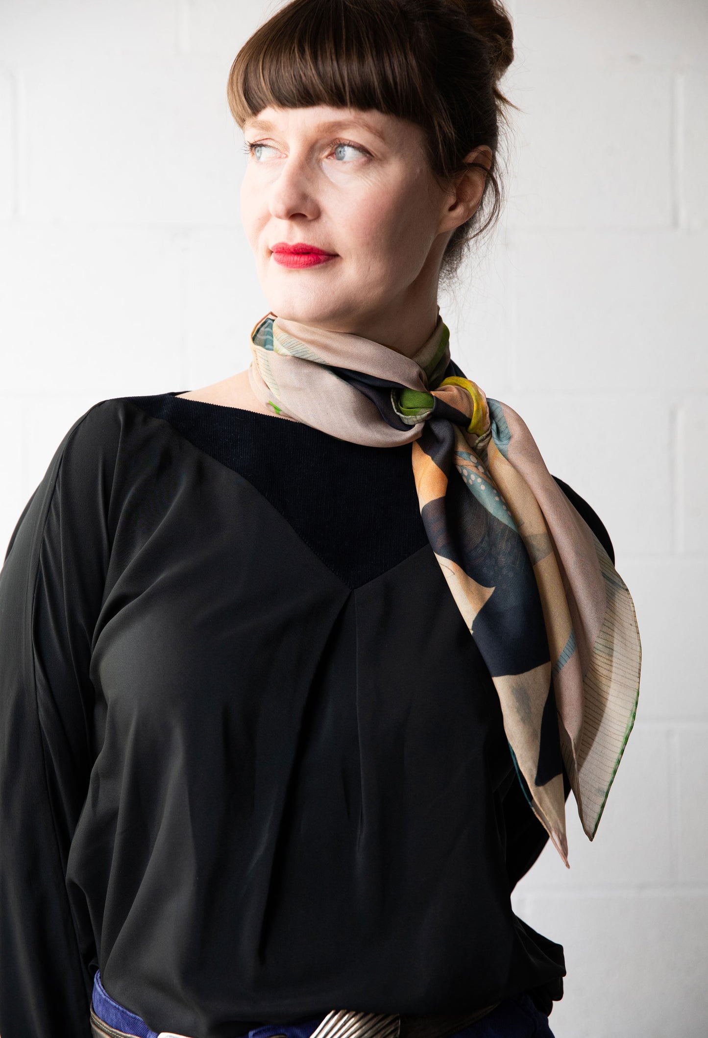 The Sun Comes up and we Start Again 🌞 Silk Chiffon Scarf
