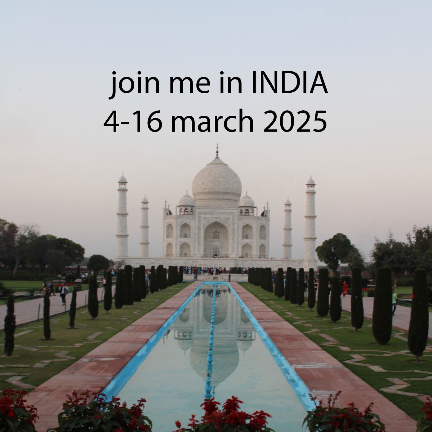🪷 join me in north INDIA with holi 4-16 march 2025🪷