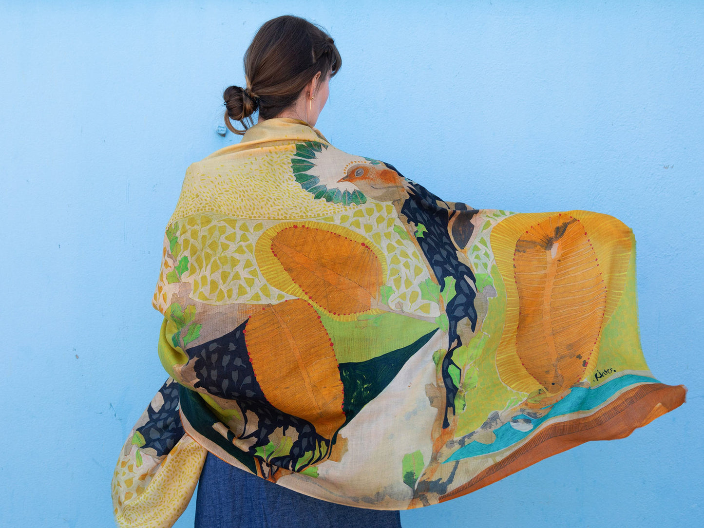 A Wish on the Wind Cashmere Scarf