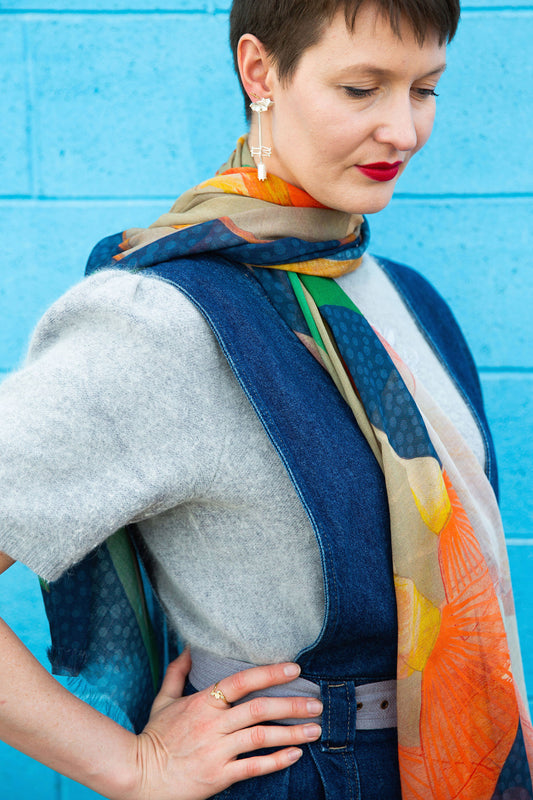 Falling Slowly 🌹 Cashmere Wool Scarf - PRE-ORDER