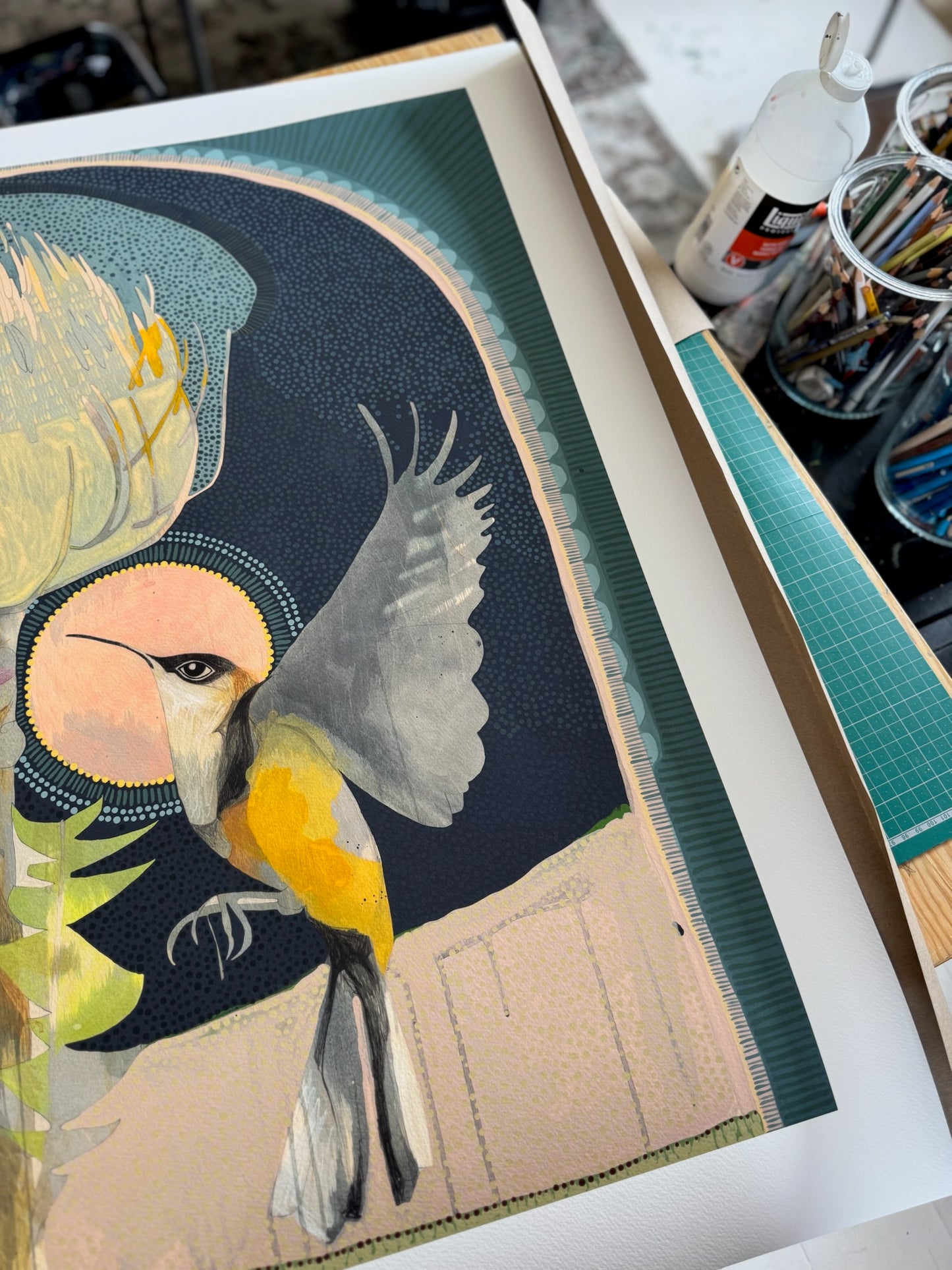 For You a Thousand Times Over, Eastern Spinebill and Banksia - Edition Print