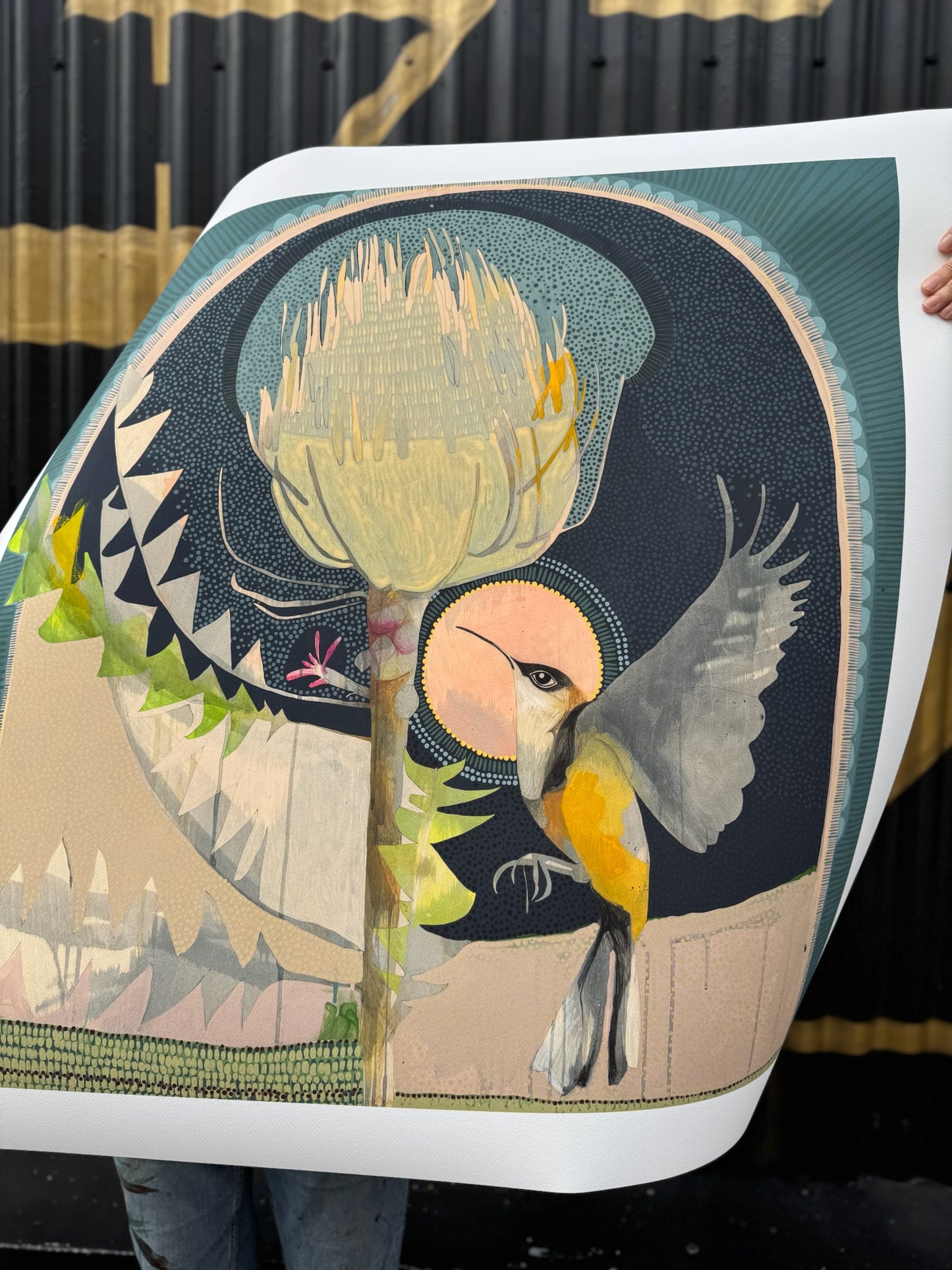 For You a Thousand Times Over, Eastern Spinebill and Banksia - Edition Print
