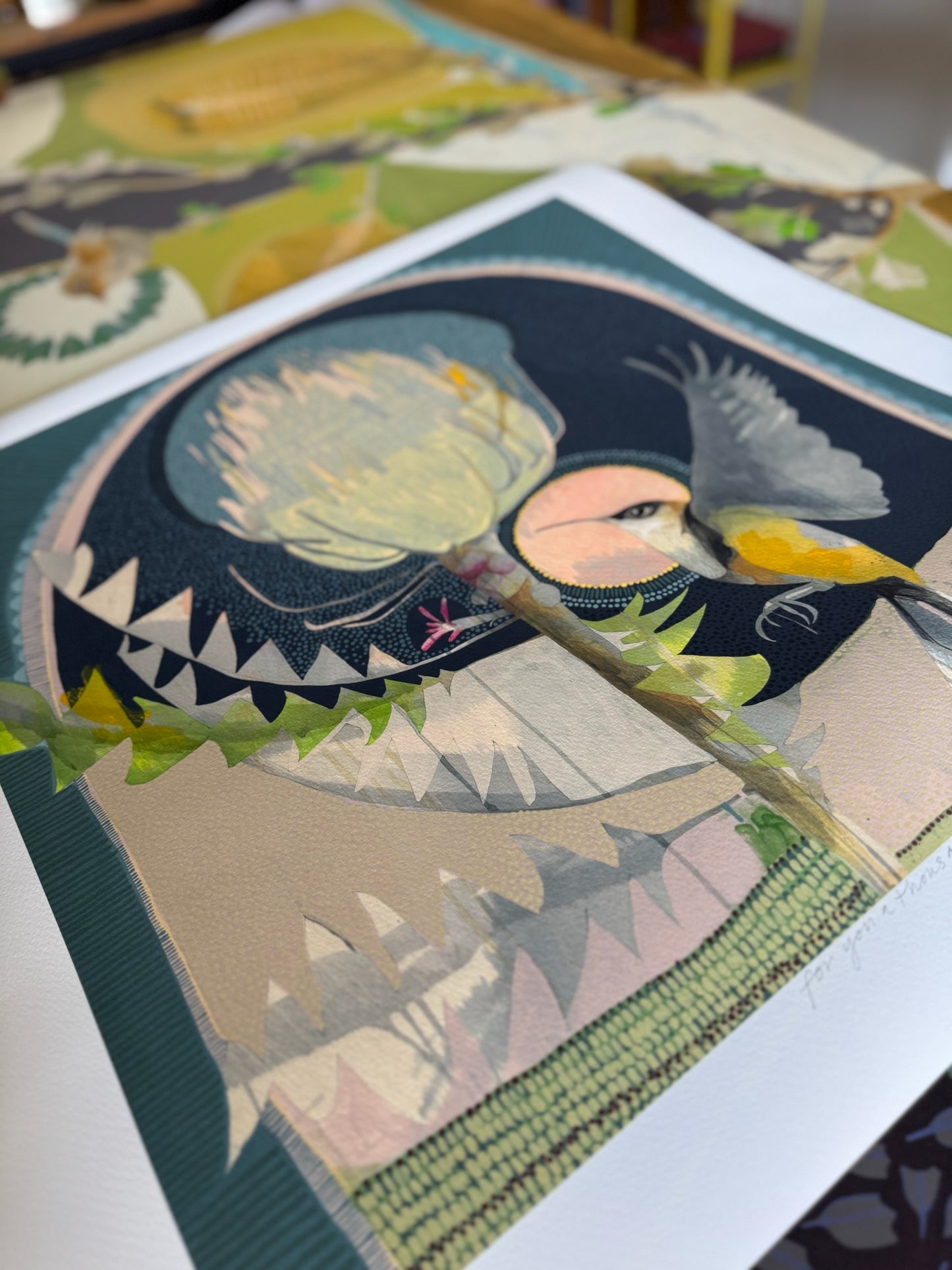 For You a Thousand Times Over, Eastern Spinebill and Banksia - Edition Print