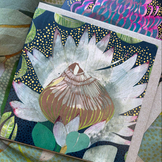 I Watch Your Hands Like Butterflies Landing - card