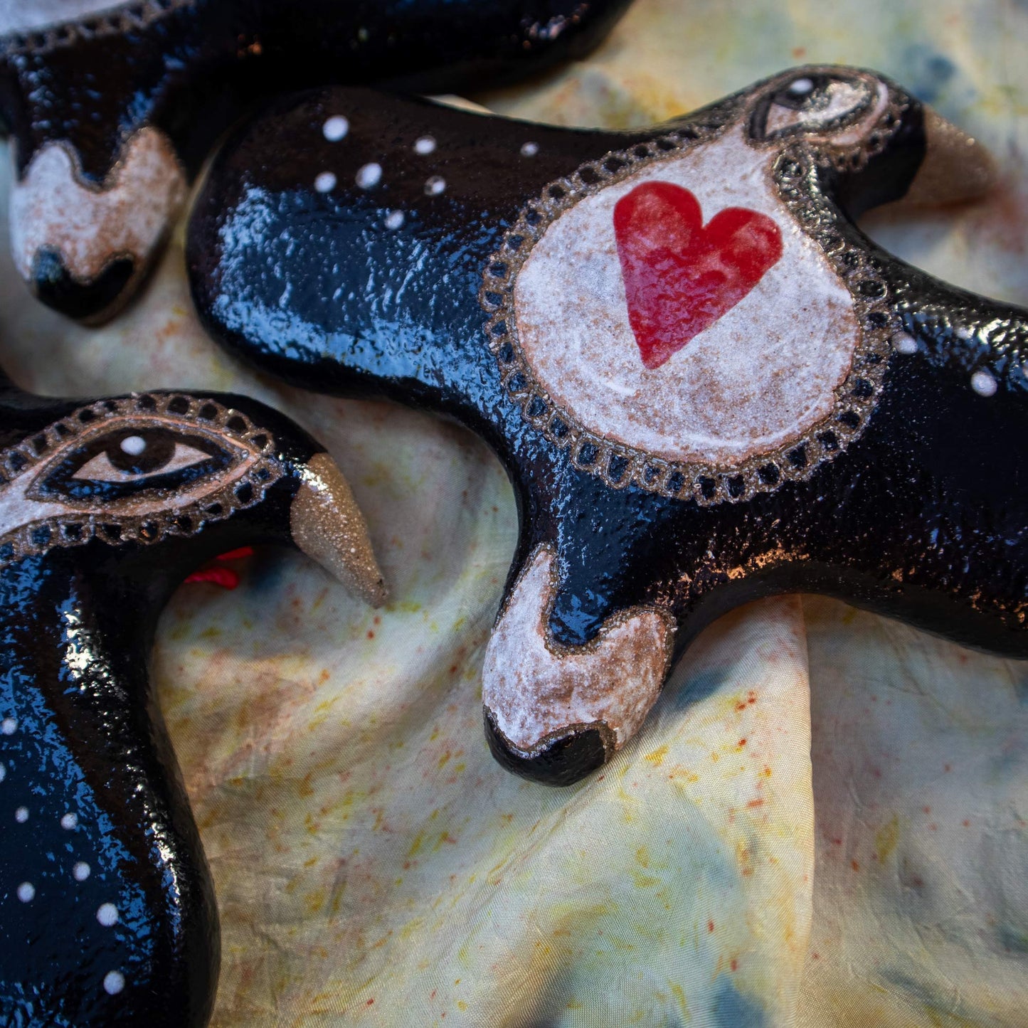 Mischief of Magpies (2) ✨ Stars - Set of three wall hanging