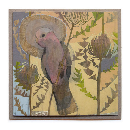 Summer, Galah and Banksia Baxteri - Card