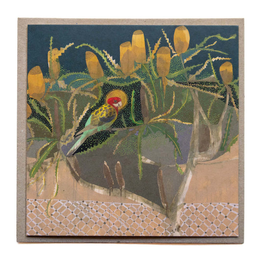 Drifting away down Palmer Street - Card