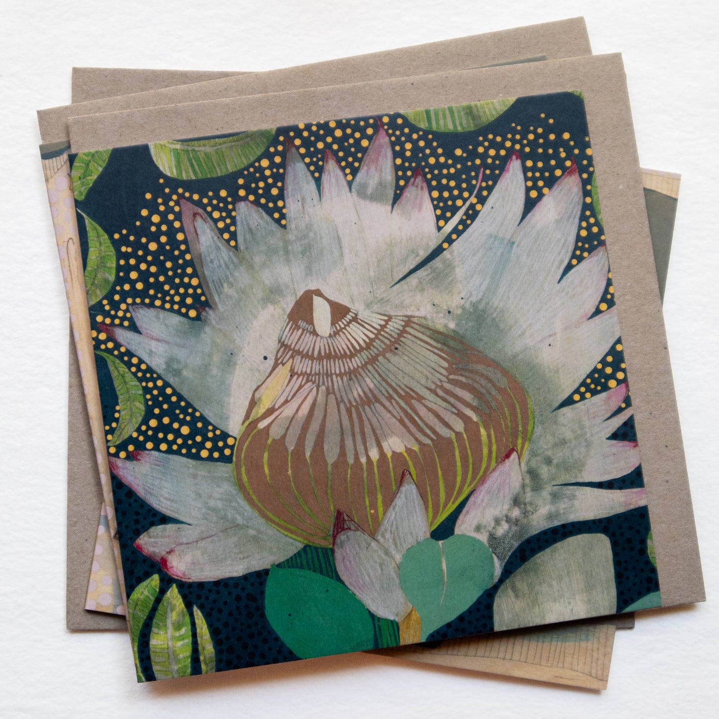 I Watch Your Hands Like Butterflies Landing - Card