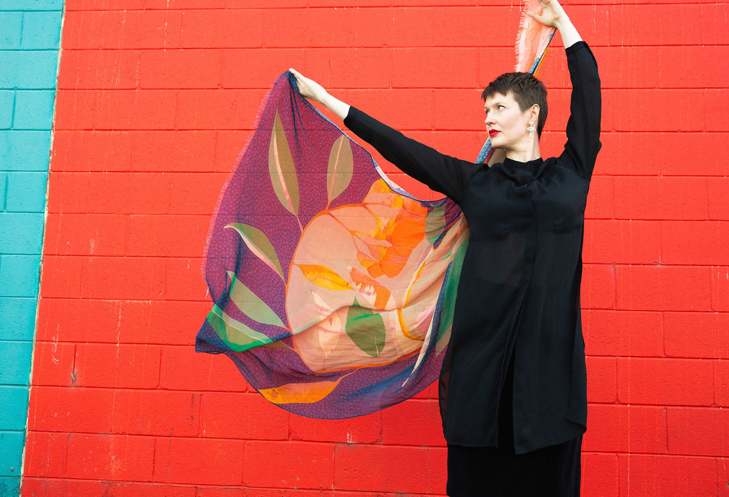 Falling Slowly 🌹 Cashmere Wool Scarf