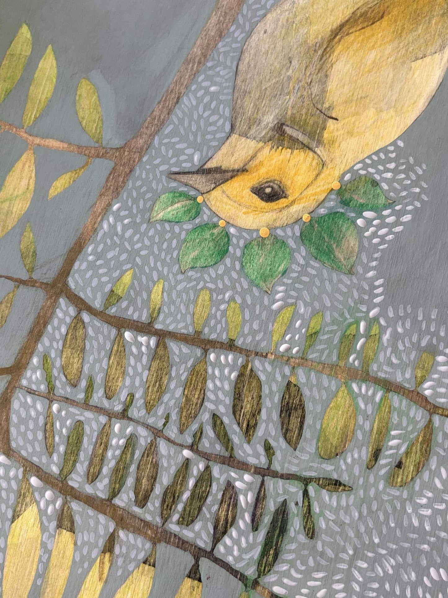 Her Heart is Softer than Feathers - Painting