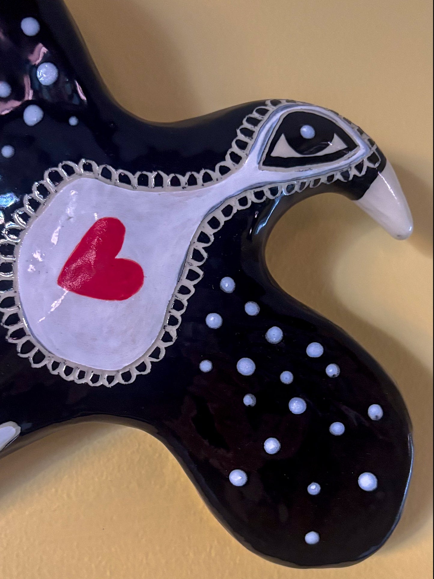 Mischief of Magpies (1) 🖤 Heart - Set of three wall hanging