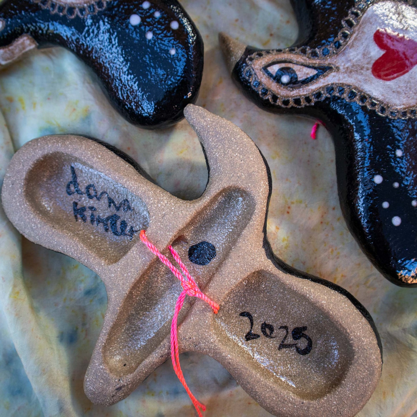 Mischief of Magpies (5) 🌕 Moon - Set of three wall hanging