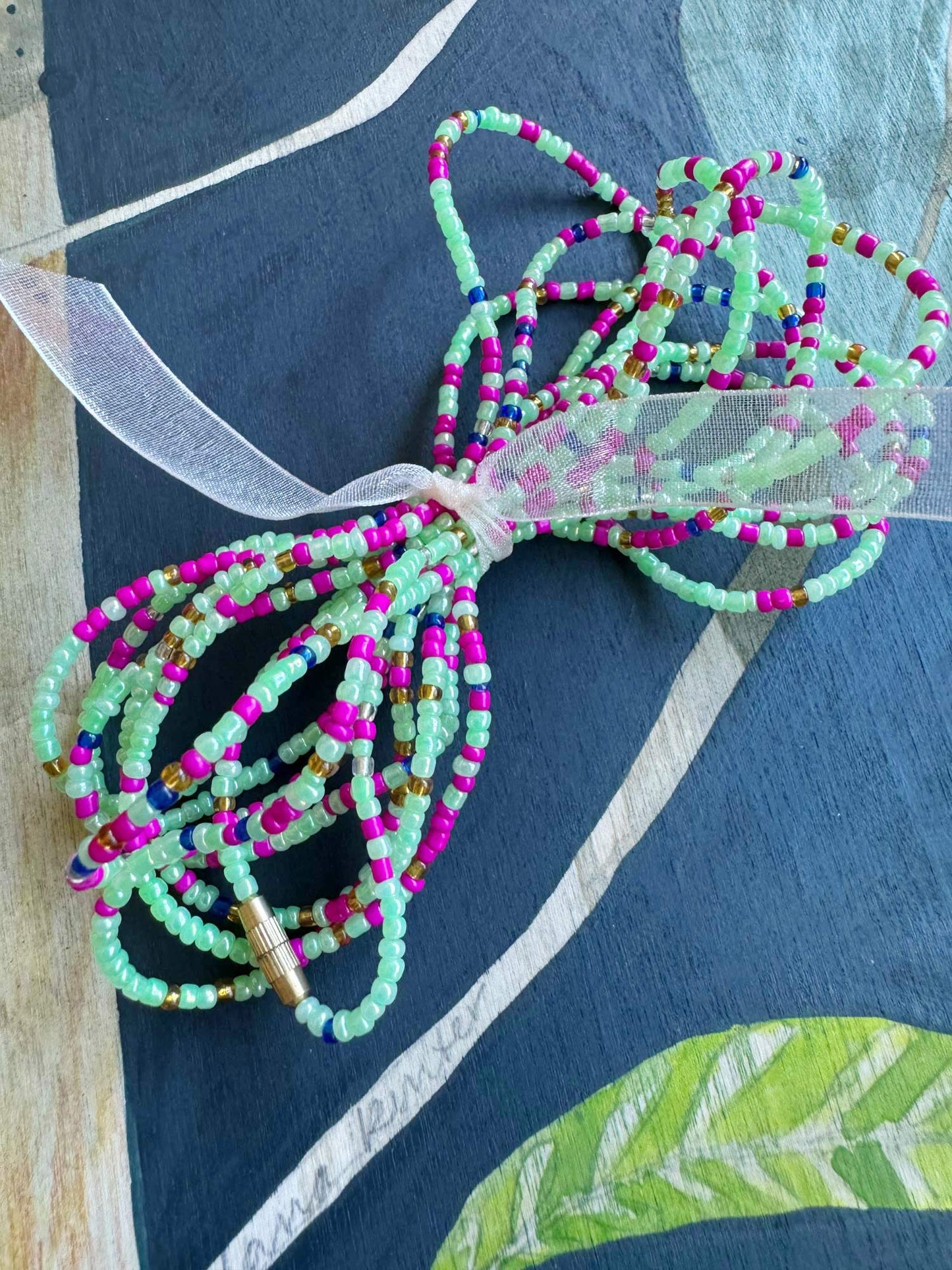 seed 📿 bead neckpiece - zambia