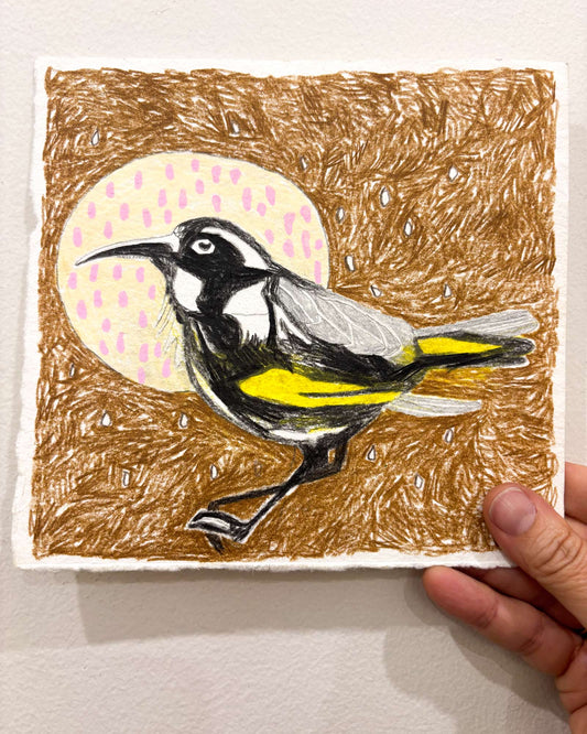 Yesterday you Knocked on the Door of my Heart - Original Artwork