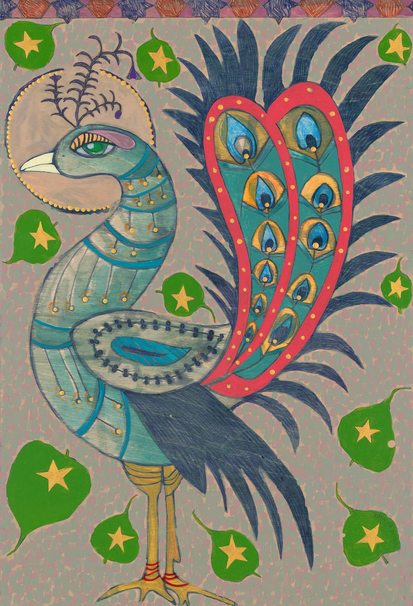 The Stars Hang by Threads - Mini Print