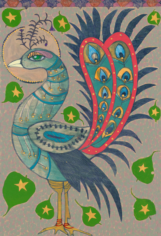 The Stars Hang by Threads - Mini Print