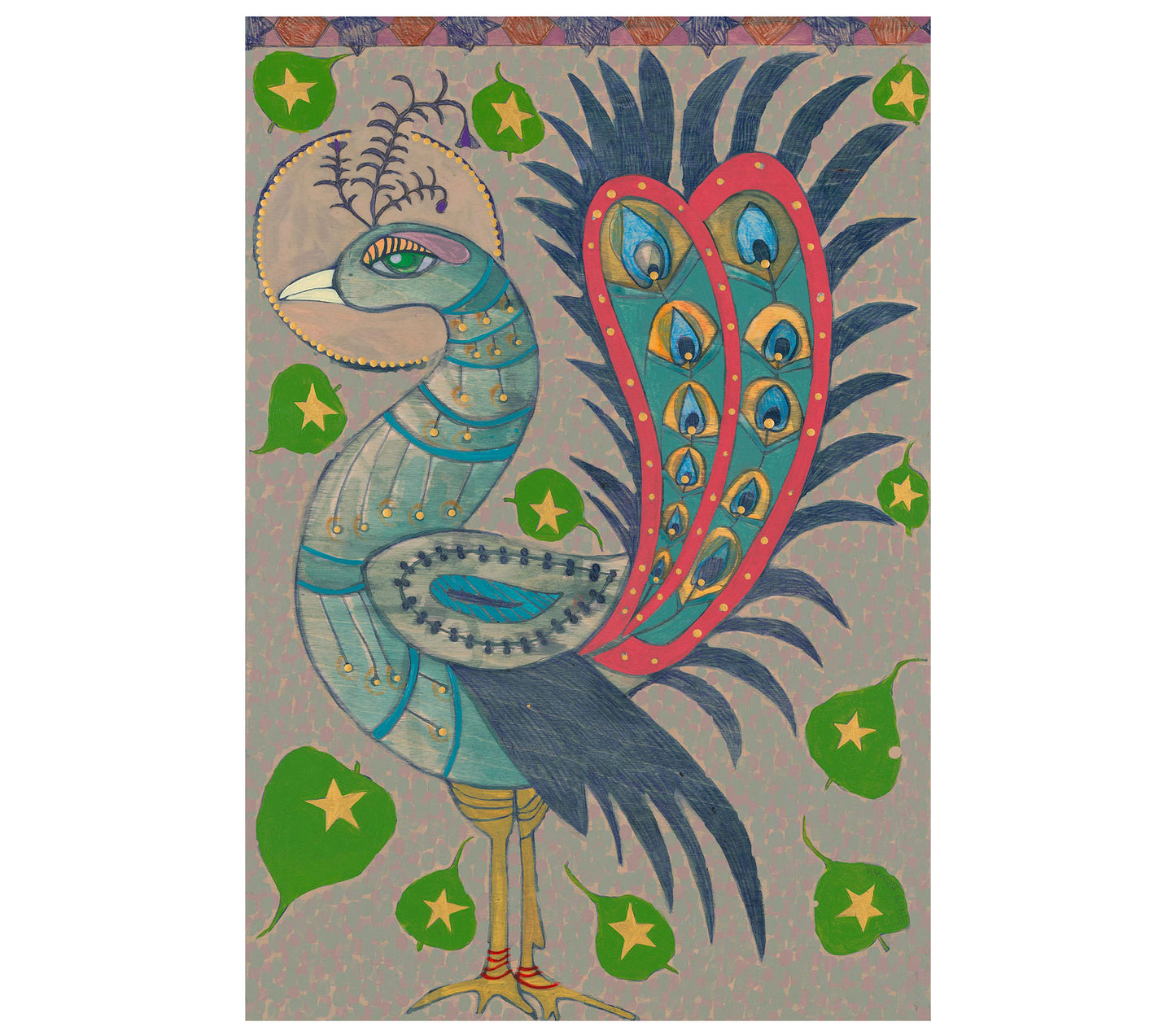 The Stars Hang by Threads - Mini Print