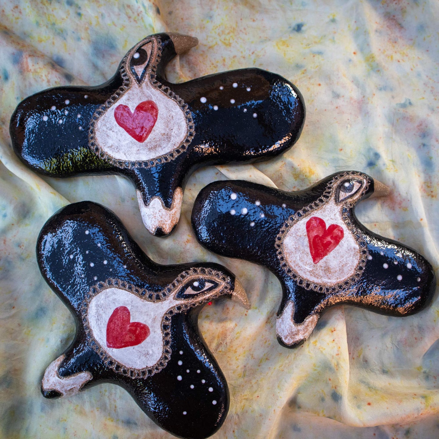 Mischief of Magpies (2) ✨ Stars - Set of three wall hanging