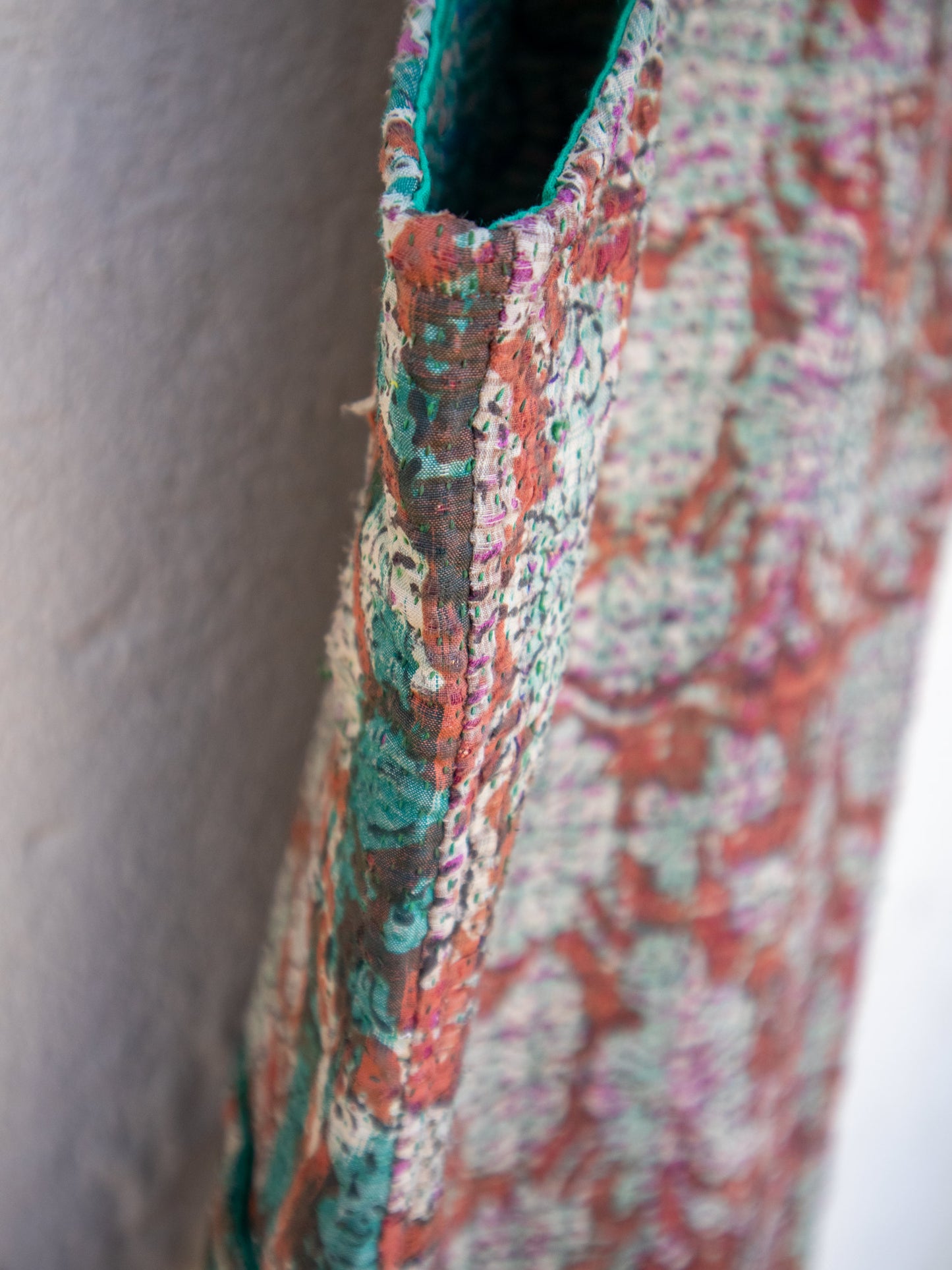 🍄‍🟫kantha vest sienna