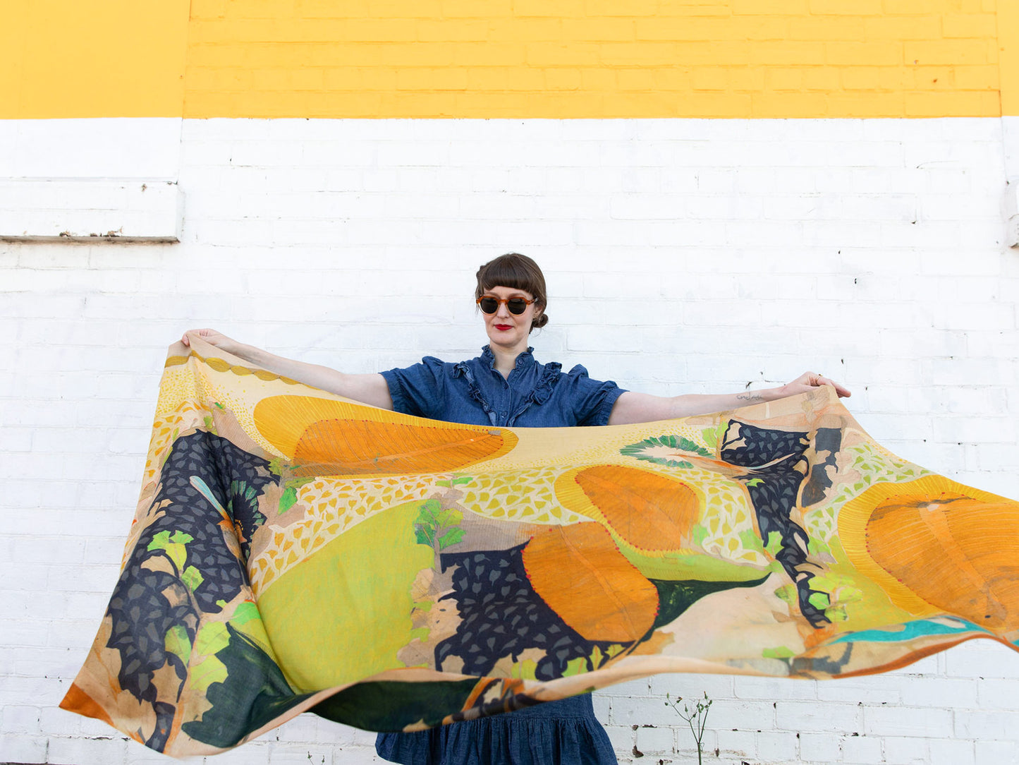 A Wish on the Wind 🌼 Cashmere Wool Scarf