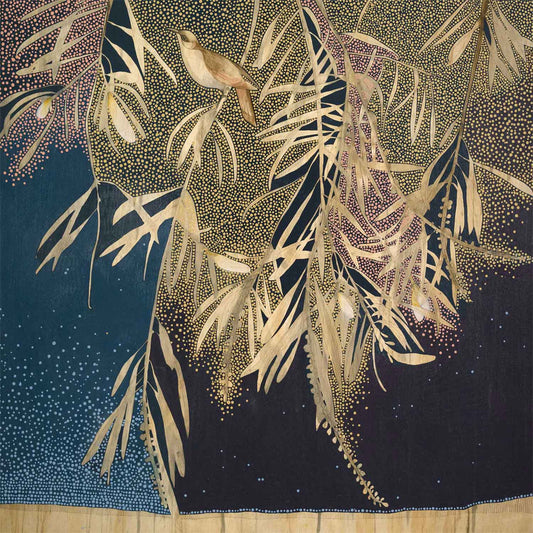 my sombre heart searches for you, nevertheless, bottlebrush and wattle bird - edition print